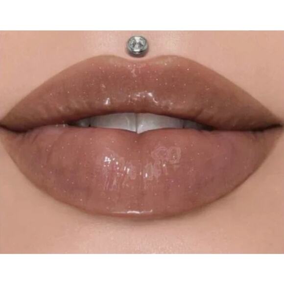 Jeffree Star The Gloss Table Top Golden Brown Tan High Shine Lip Gloss NIB - Picture 1 of 6